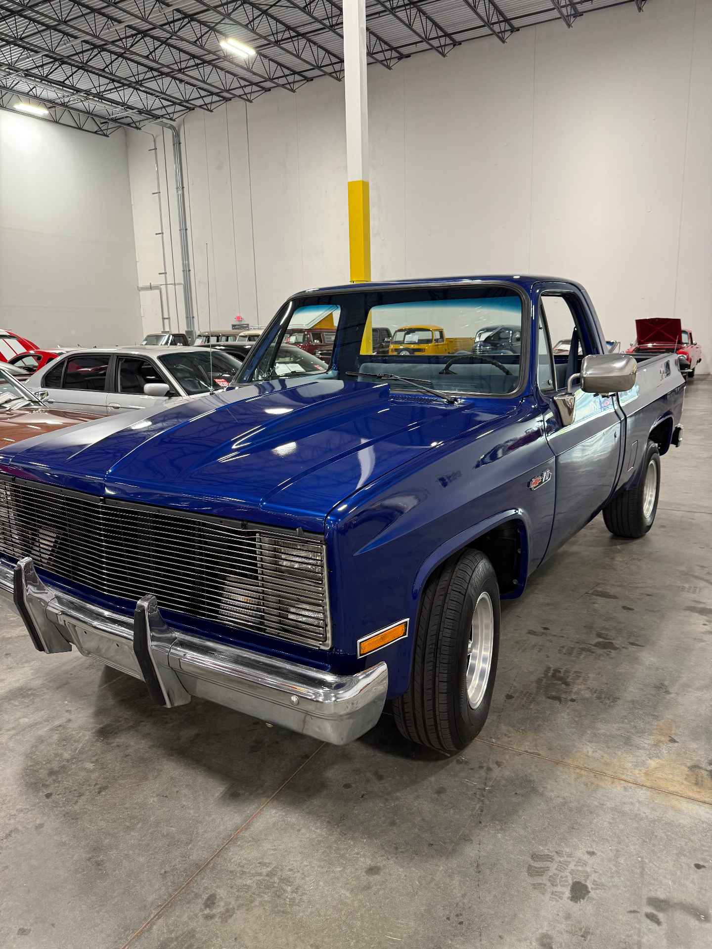 Classic Chevy C10 show detailed