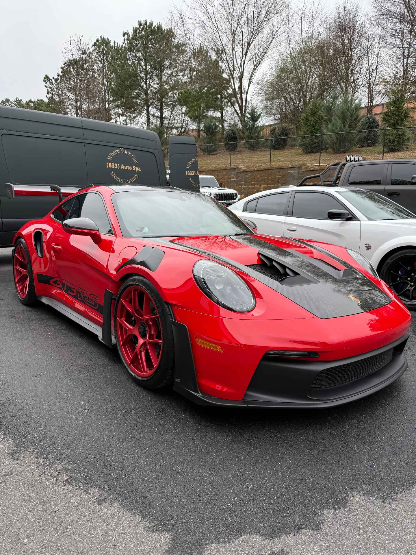 Porsche GT3 RS after coating installation